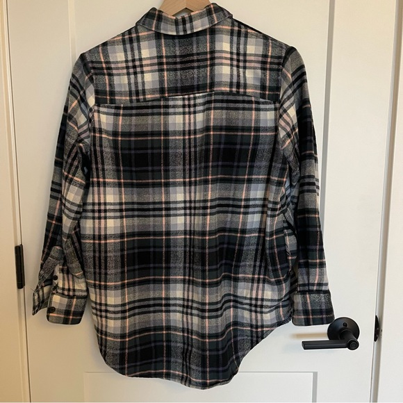 Madewell Flannel Sunday Shirt in Cronston Plaid - Picture 5 of 7